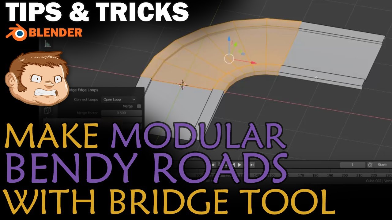 Almighty Games Quick Tips - Modular Bendy Road with Bridge Tool