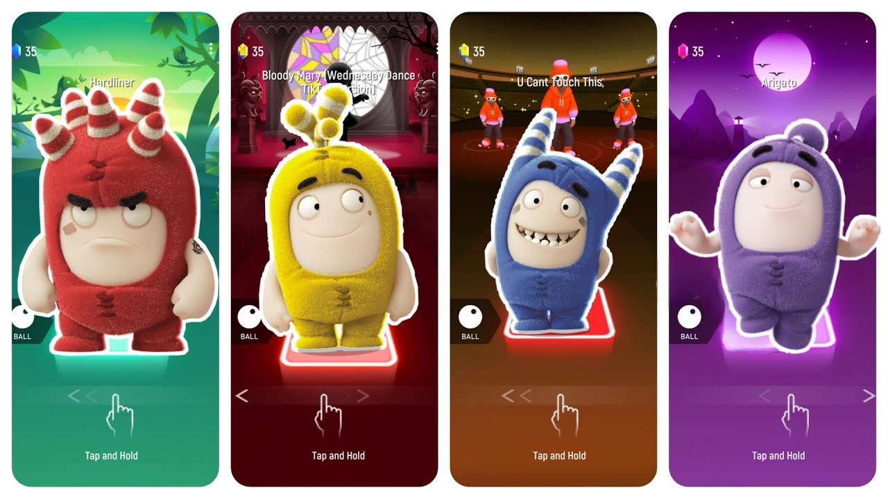🔥 Oddbods EDM Tiles Hop! ⚡ Fuse vs 💖 Bubbles vs 🎭 Pogo vs 🌸 Newt | Ultimate Music Battle! 🎶🚀