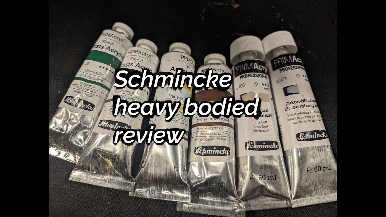 *NEW* Schmincke Primacryl review(2025 edition)