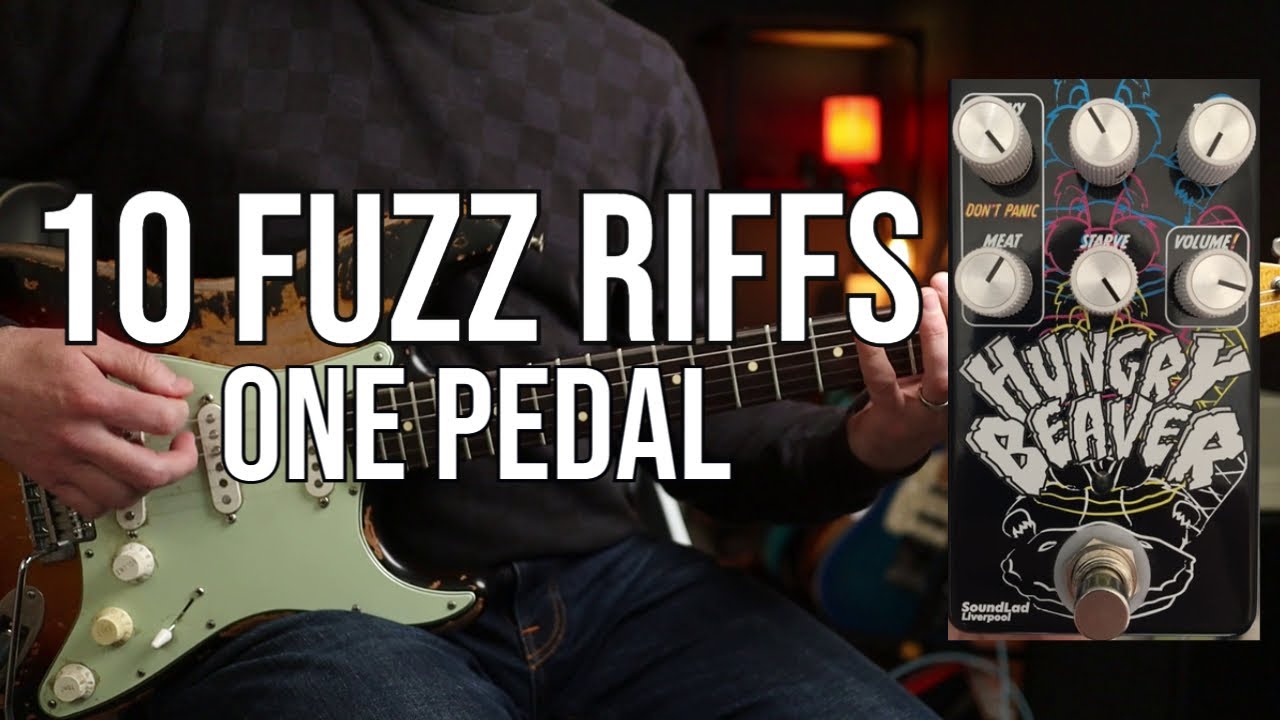 Top 10 Fuzz Riffs from ONE Pedal | Hungry Beaver by Soundlad Liverpool