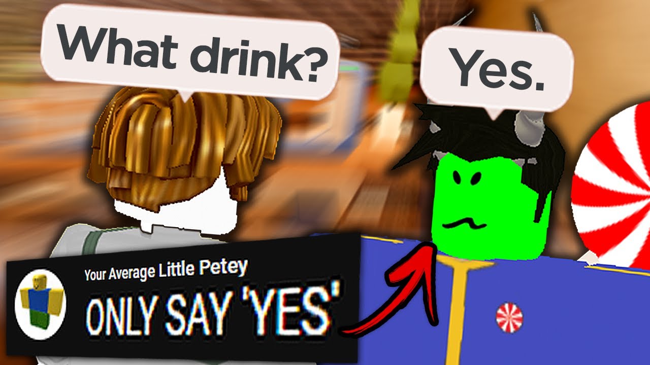 мои фанаты дали мне задания в ROBLOX (Roblox Cafe Trolling)