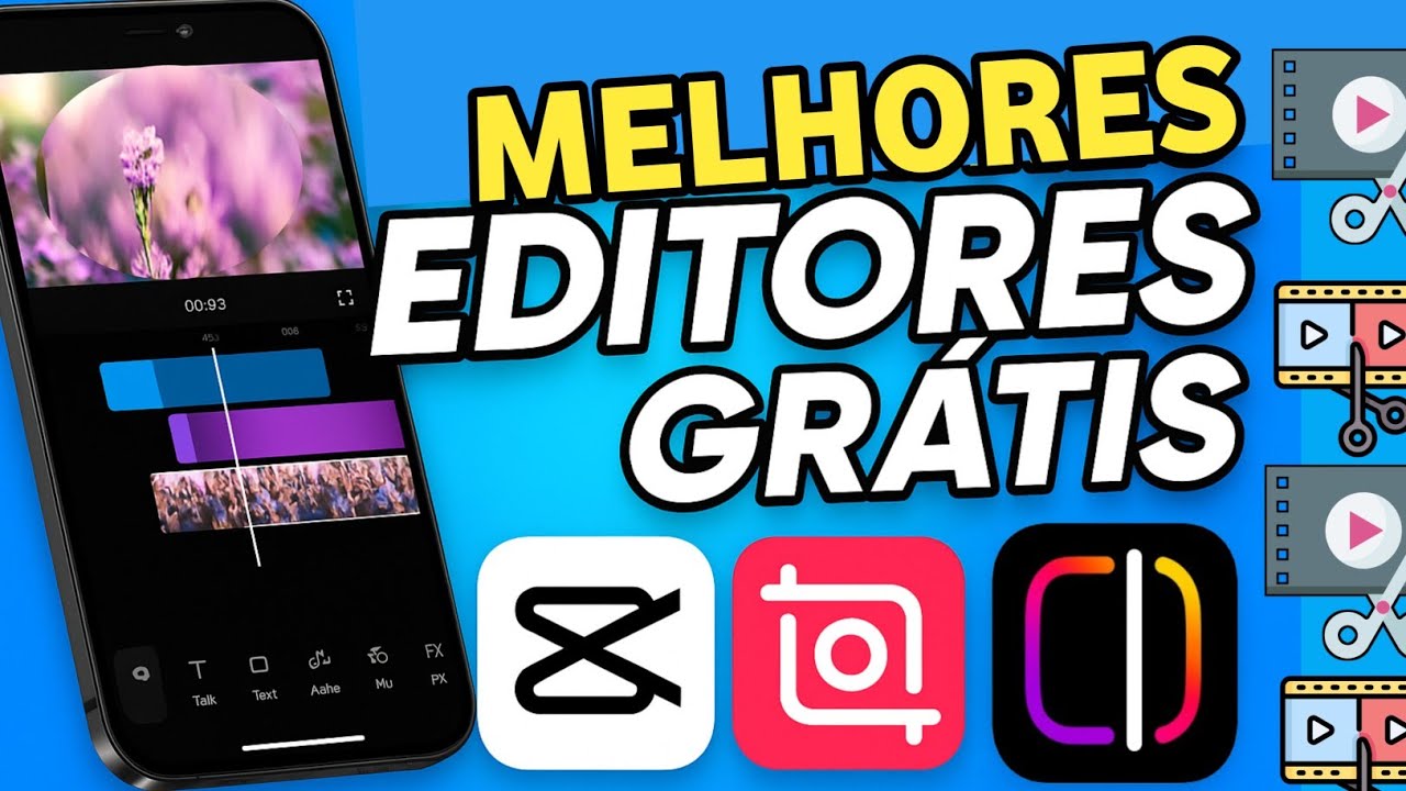 3 MELHORES EDITORES DE V&Iacute;DEO PARA CELULAR EM 2025 (GR&Aacute;TIS)