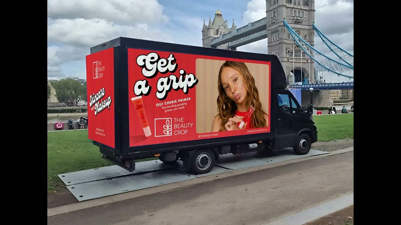 The Beauty Crop Van mockup