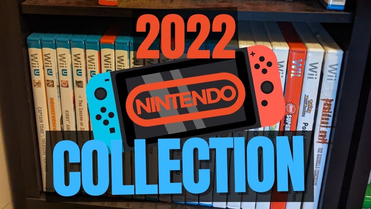 2022 Nintendo Video Game Collection (168 Total Games)