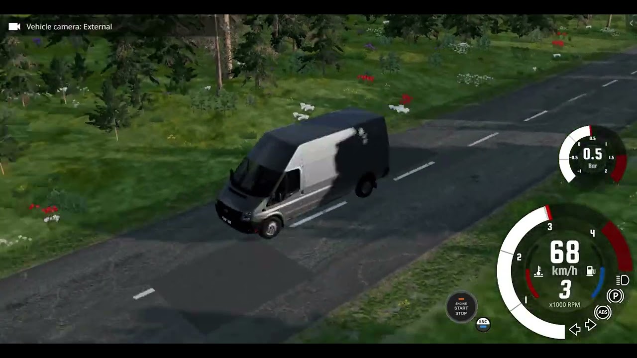 BeamNG drive Ford Transit MK 7