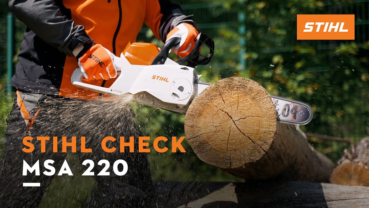 STIHL Check | Akku-Kettensäge MSA 220