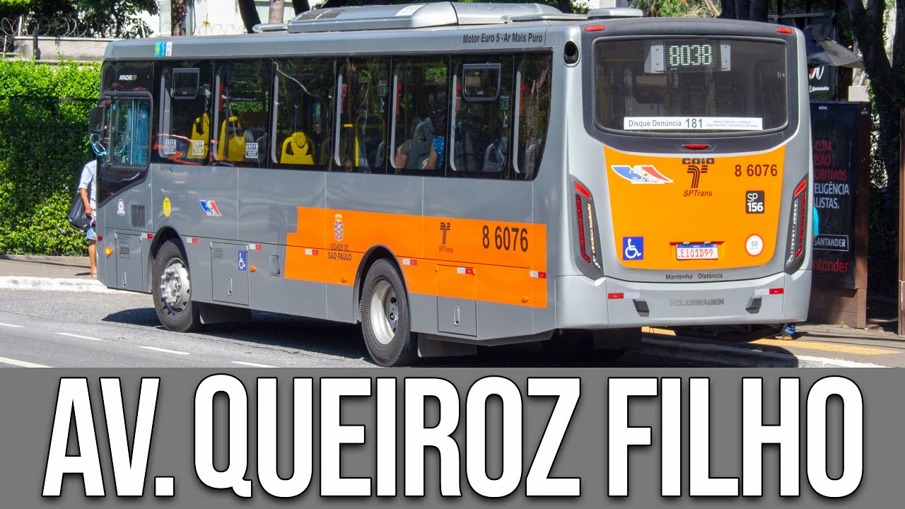 Avenida Queiroz Filho - Movimentação de Ônibus #325