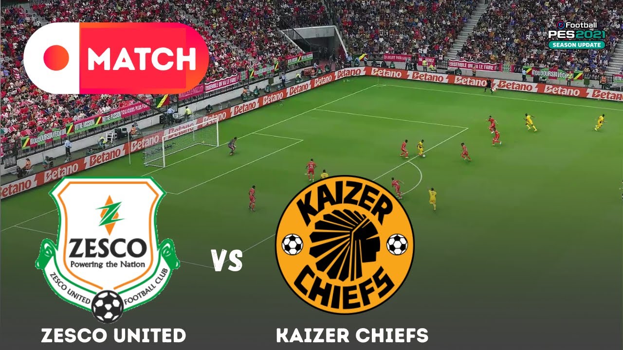 Kaizer Chiefs vs Zesco United | Confederation Cup 2025 Match Simulation | eFootball PES 21 Gameplay