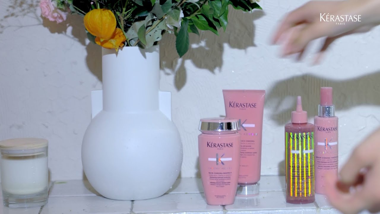 Peyrouse Hair Shop : tuto K&eacute;rastase CHROMA ABSOLU BAIN CHROMA RESPECT