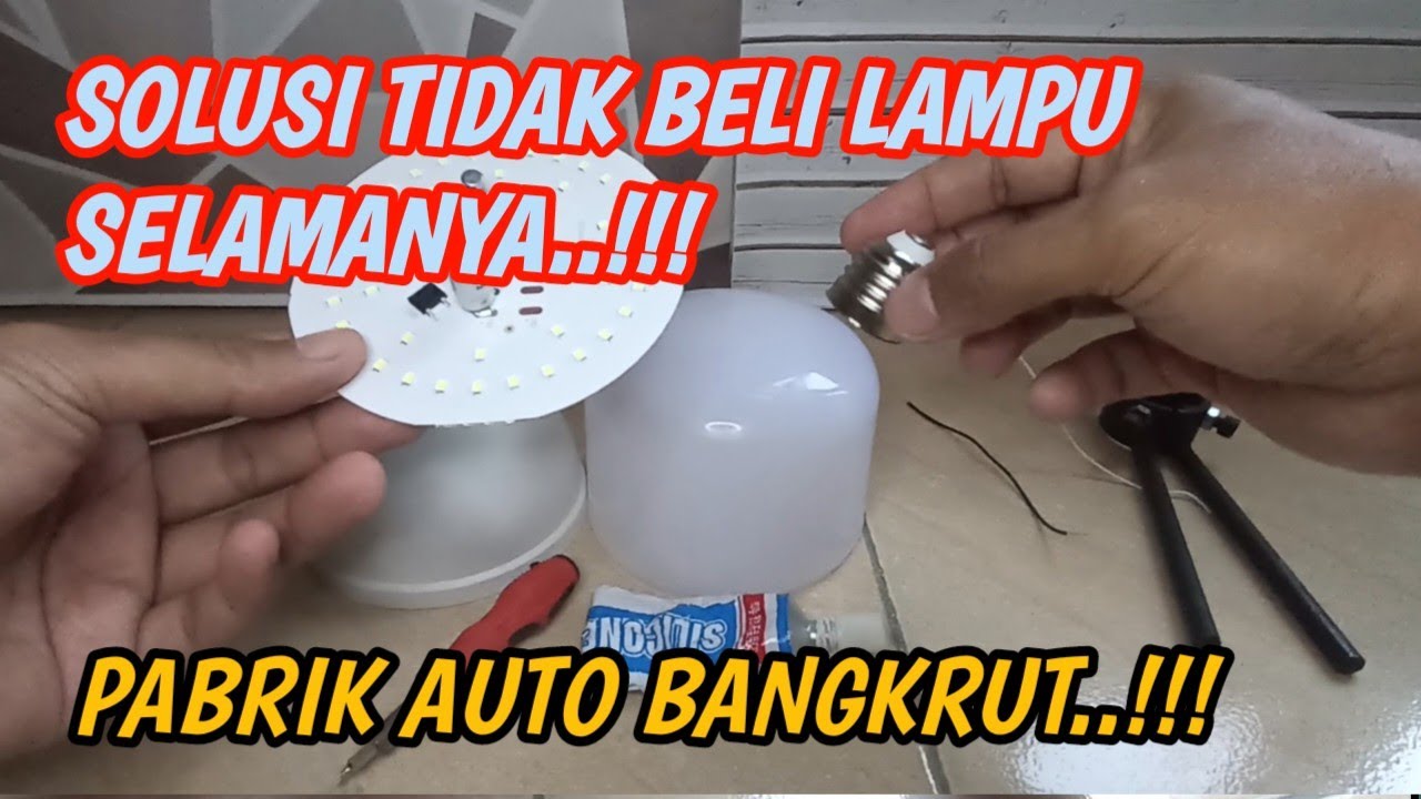 TIDAK PERLU BELI LAMPU ...!!! HEMAT SEPANJANG  TAHUN...!!! 