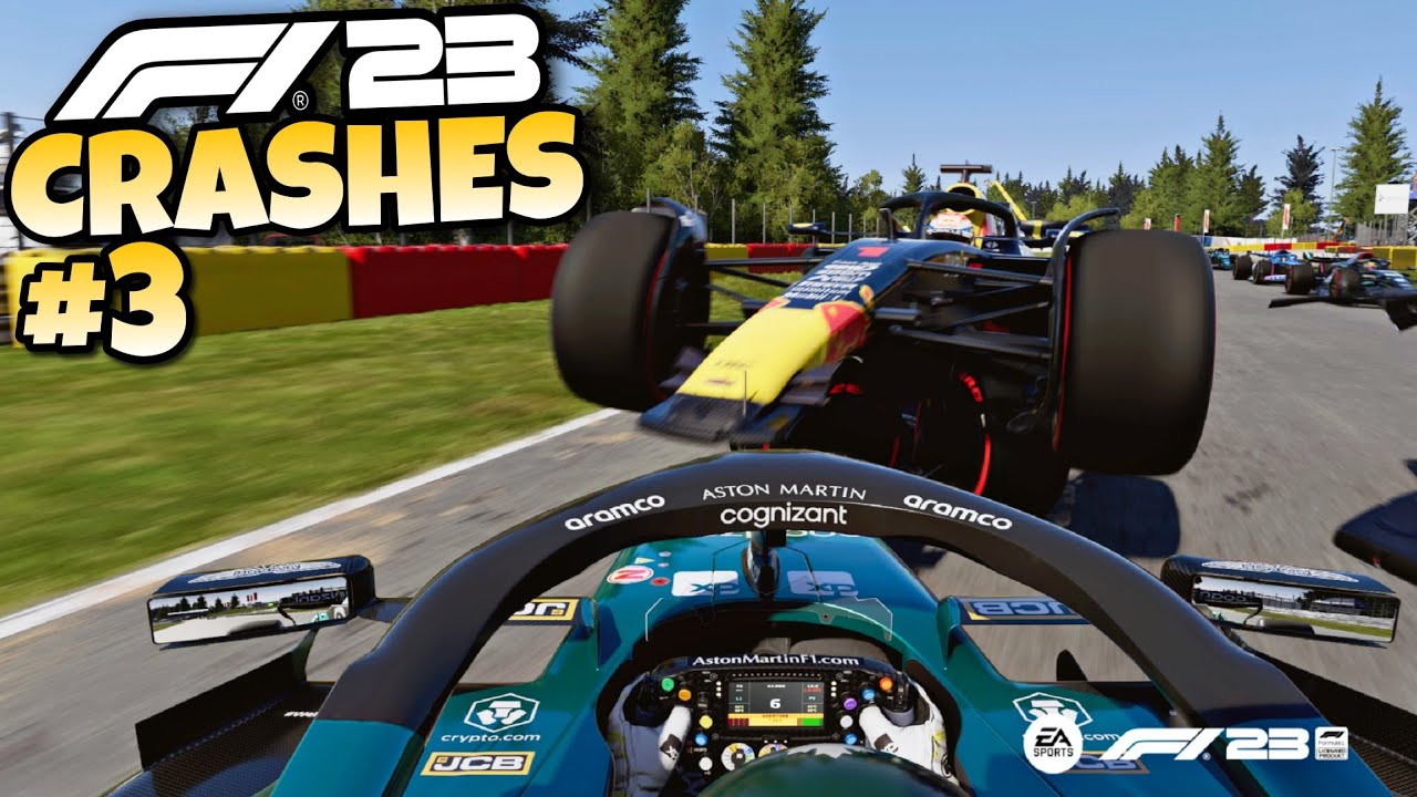 F1 23 CRASHES #3