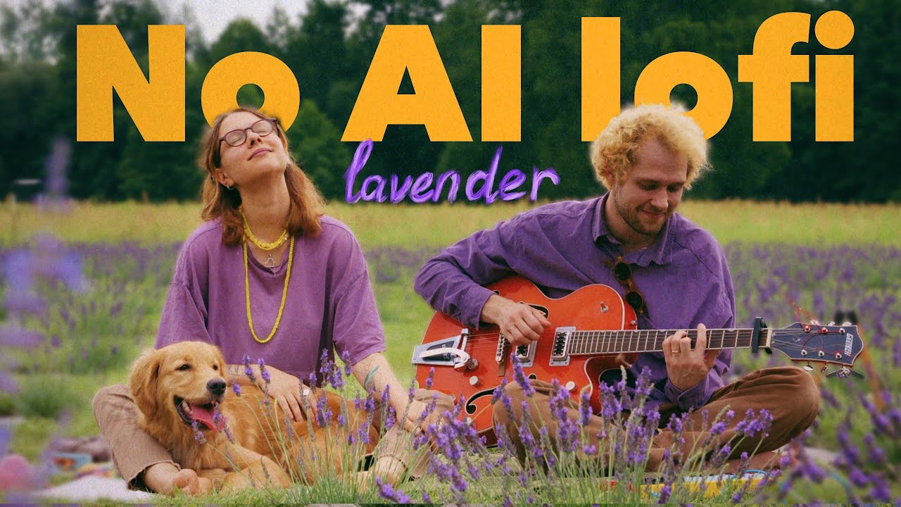 Lavender field lofi 🪻 Gentle music for quiet moments