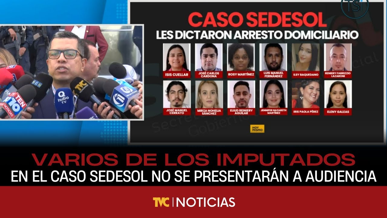 Varios de los imputados en el caso Sedesol no se presentarán a audiencia inicial.