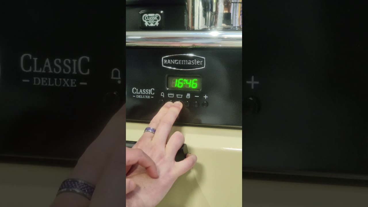 Rangemaster How to set the Clock