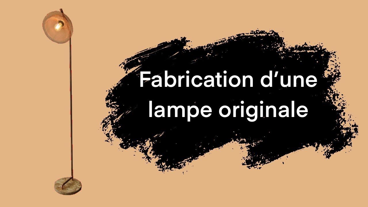 Comment faire une lampe originale en cuivre et bois