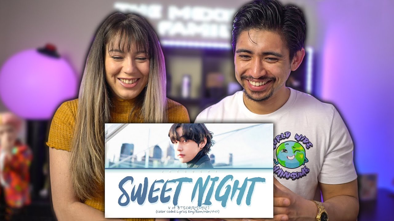 BTS V 'Sweet Night' Couples Reaction! (ITAEWON CLASS OST Part.12)