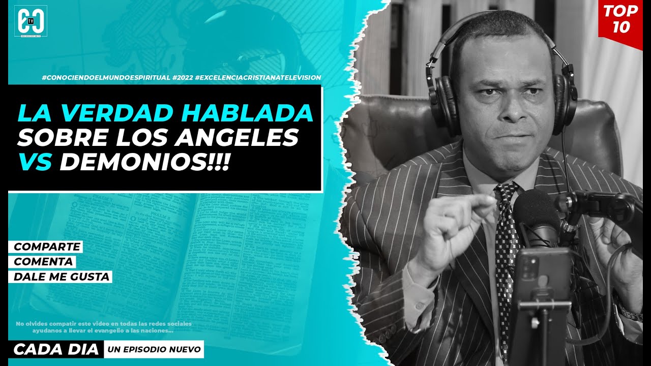 LA VERDAD HABLADA SOBRE LOS ANGELES VS DEMONIOS | PASTOR SERGIO RUIZ #CONOCIENDOELMUNDOESPIRITUAL