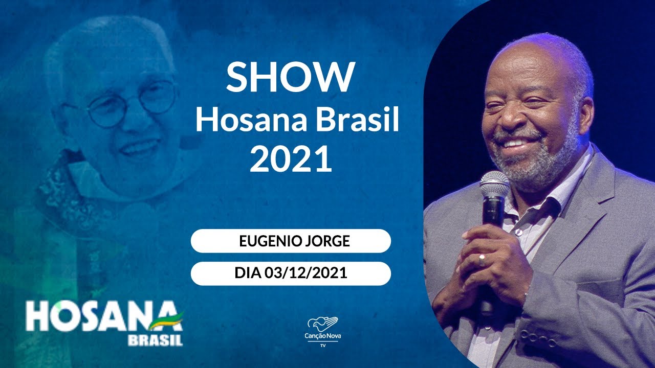 Show com Eugenio Jorge no Hosana Brasil (03/12/2021)