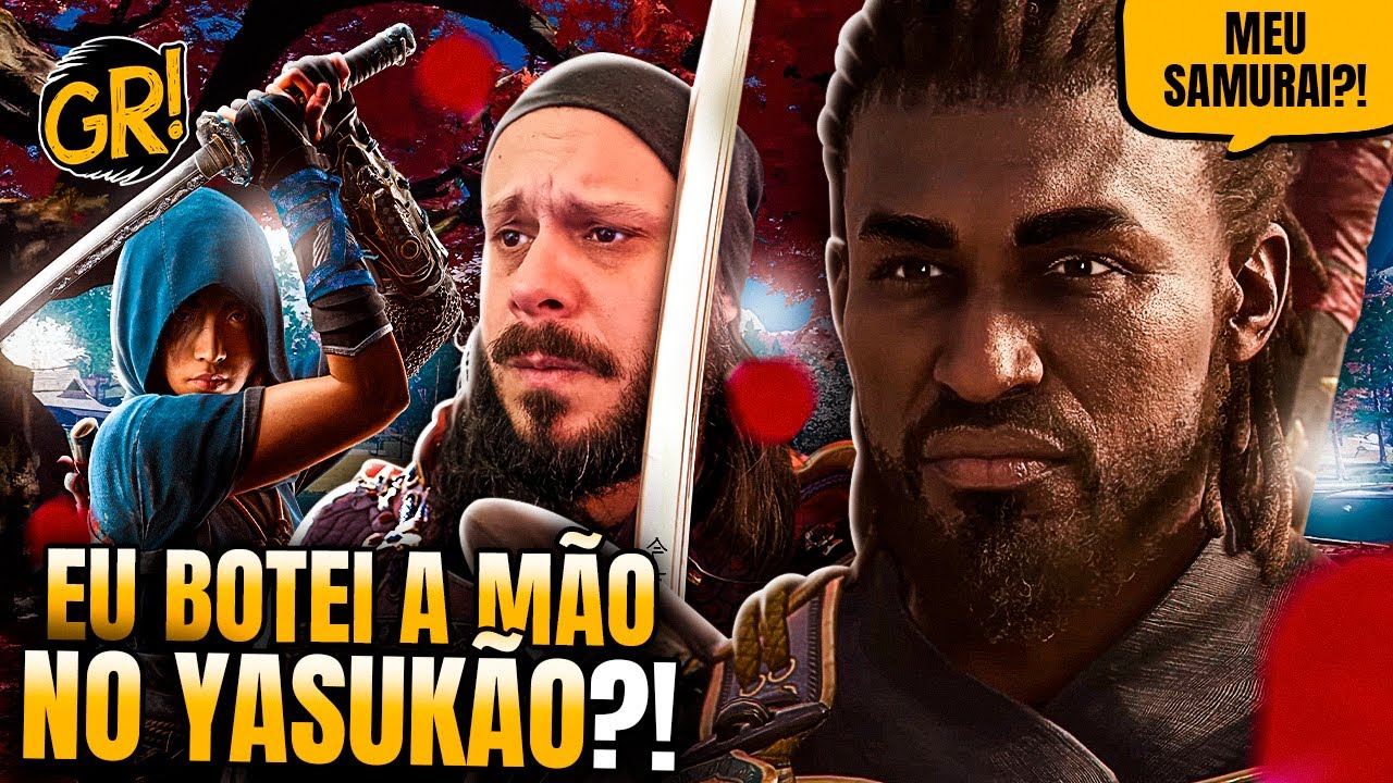 ASSASSIN'S CREED SHADOWS CHEGOU! (PRIMEIRA HORA DE GAMEPLAY / INÍCIO DA NOSSA COBERTURA COMPLETA)