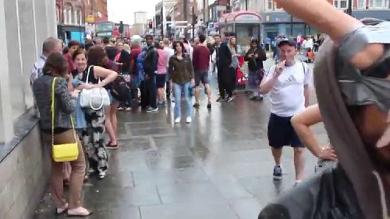 Rallitox art. Chicken in my face test #2. London 2015