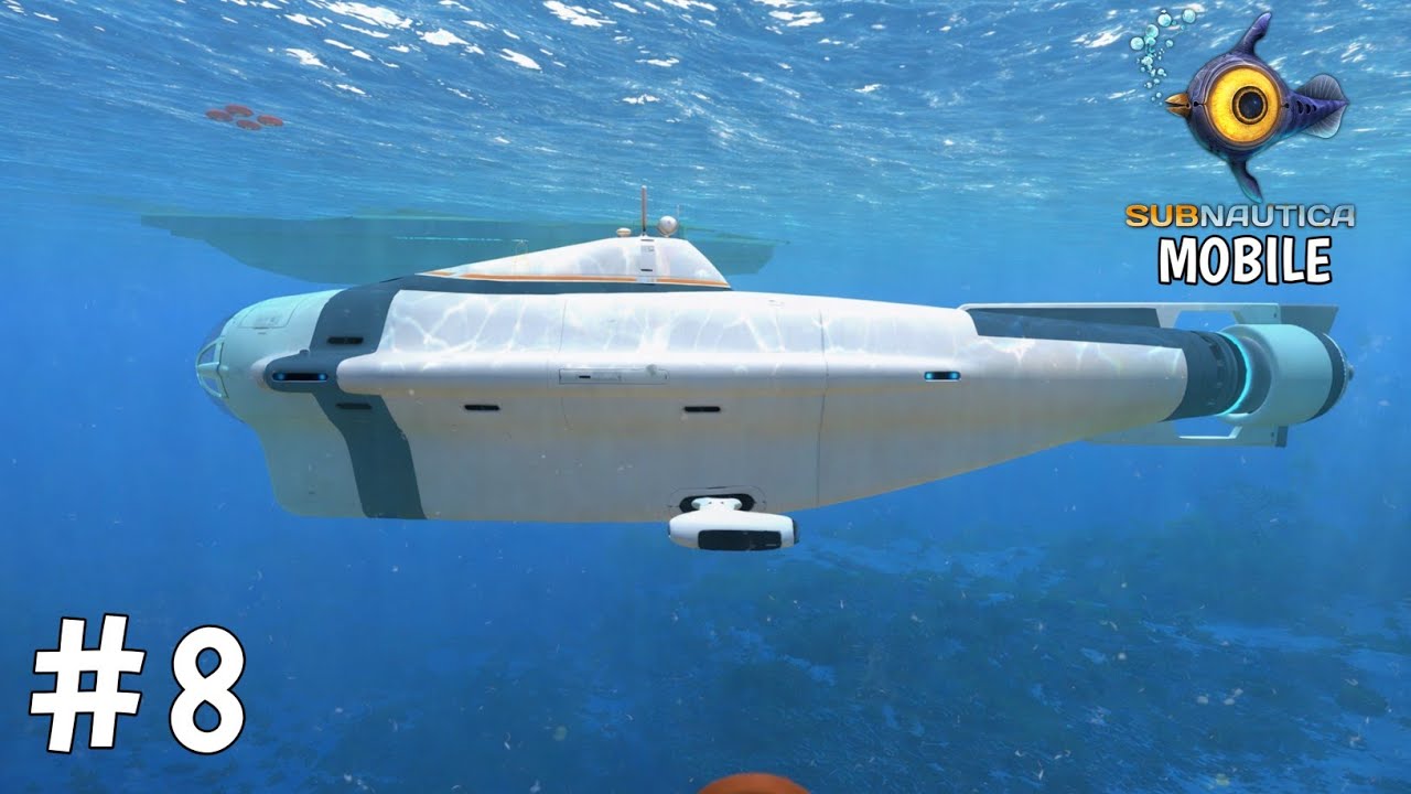 I finally make my own giant submarine subnautica mobile gameplay #8 