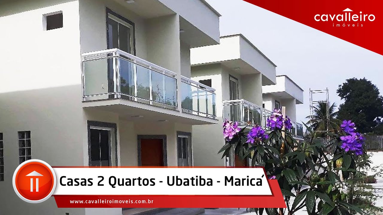 R$169.000 - Casas duplex em Condom&iacute;nio, com 2 Quartos (1 su&iacute;te) - Ubatiba - Maric&aacute; - CA2668