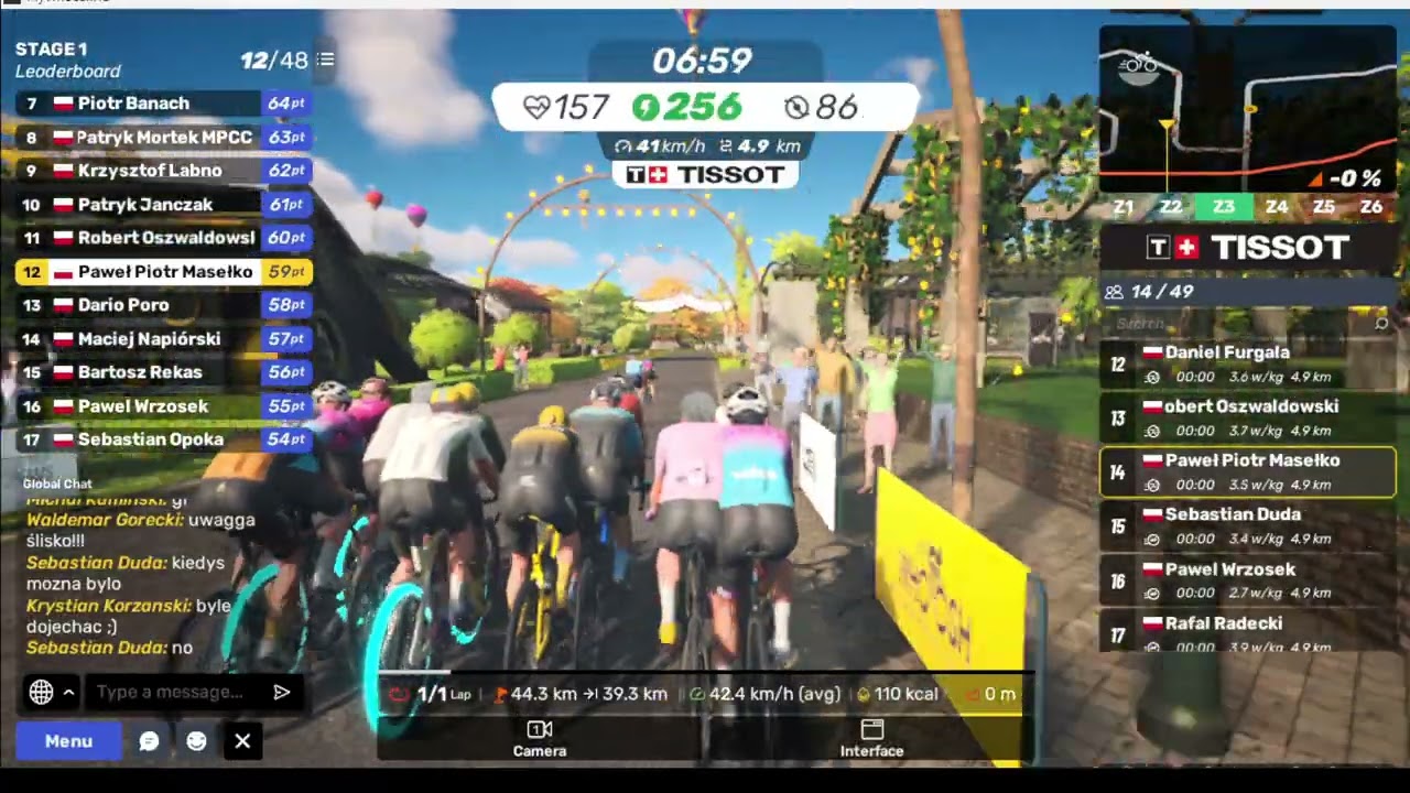 🔴 Live Racing MyWhoosh  Mid Week Race 2025 listopad  #eracing  #athlete #indoorcycling #src