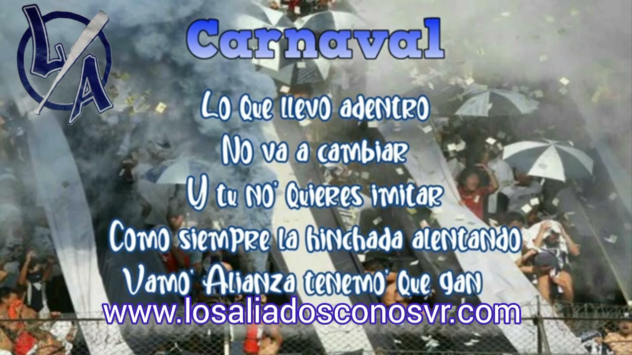 Carnaval - Cántico Comando Svr (lyrics)