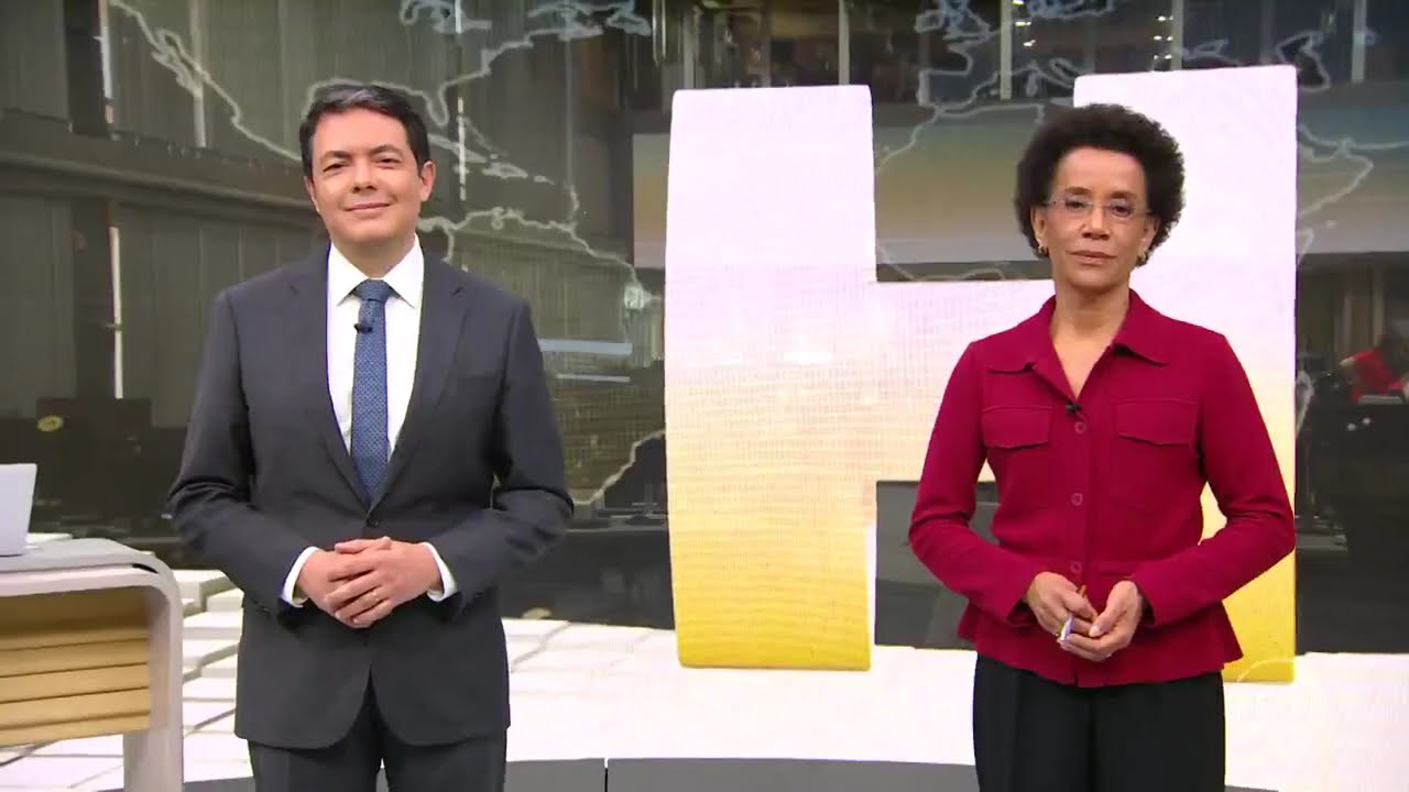 Jornal Hoje completo 17 08 2024 - Morte de Silvio Santos