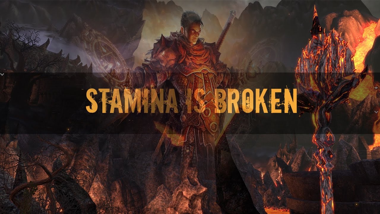 ESO - Stamina is Broken