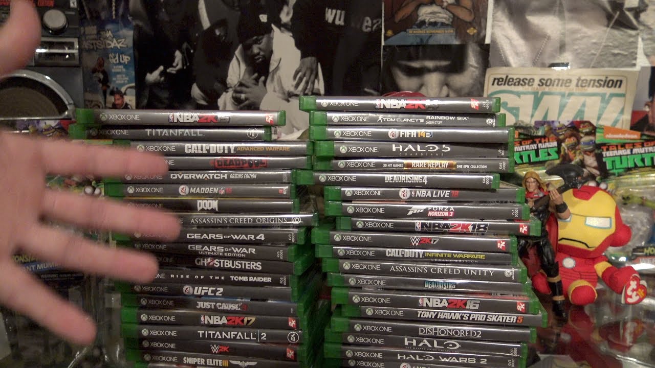 My Xbox One Game Collection [Before the Xbox One X]