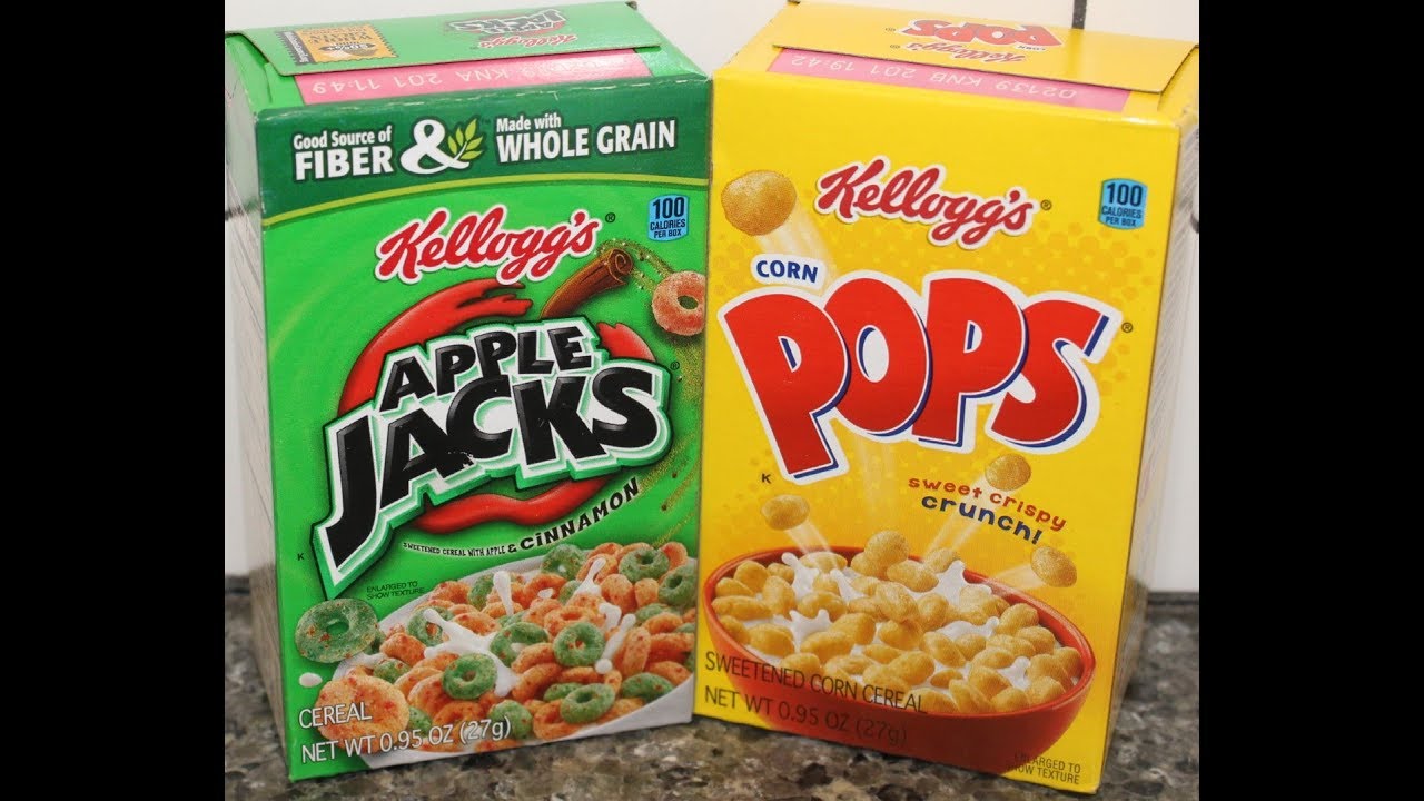 Обзор хлопьев Apple Jacks & Corn Pops
