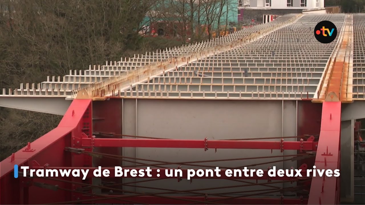 Tramway de Brest : un pont entre deux rives