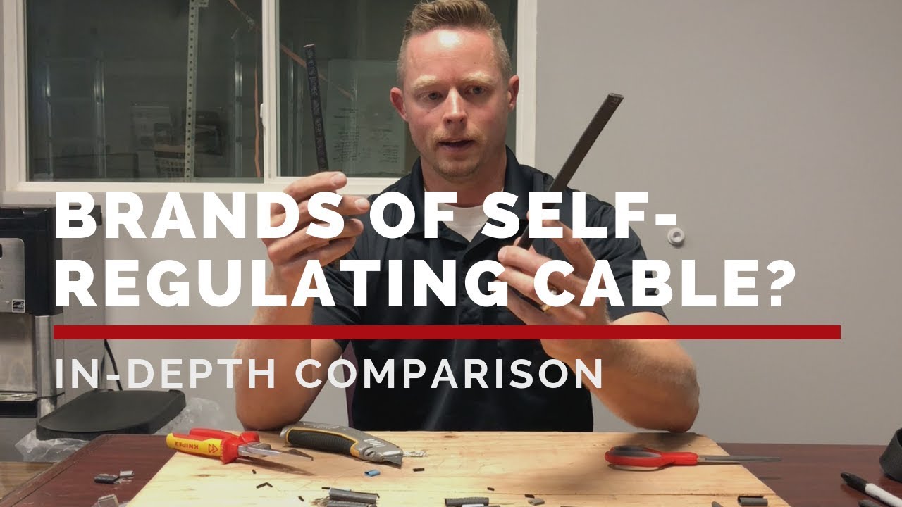 IN-DEPTH Review of Self-Regulating Heat Cable Brands! Which does your installer use?