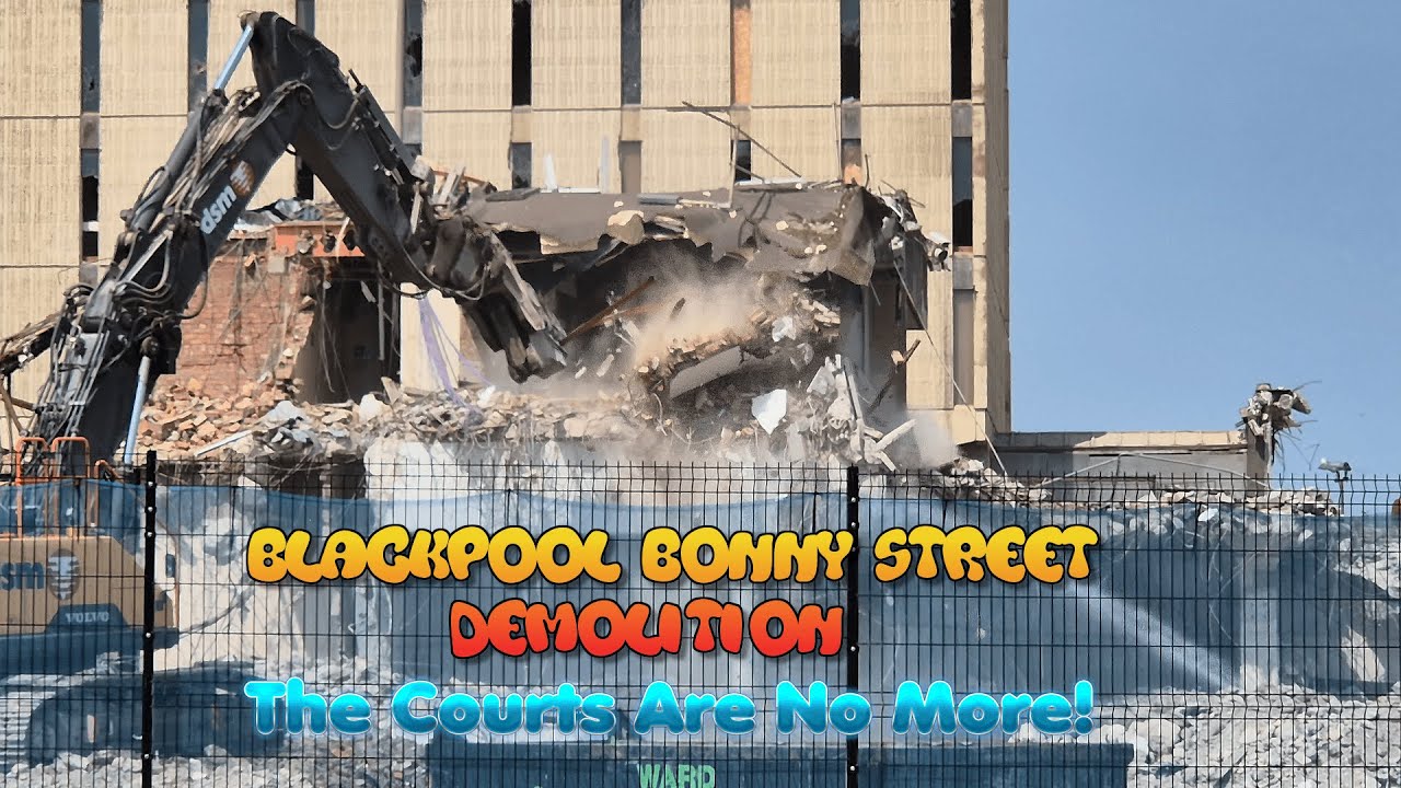 The Last Court Goes! Blackpool Bonny Street Demolition!