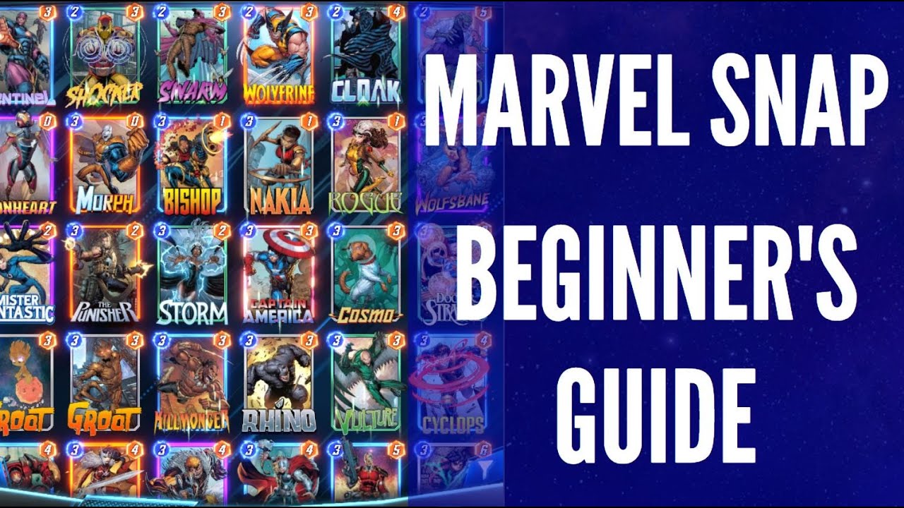 Marvel Snap 2022 Beginner's Guide and Overview (Mobile App game/PC)