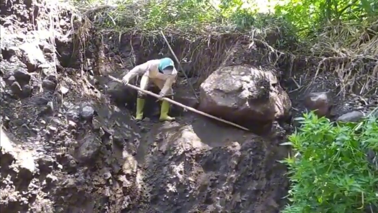 don't ever give up..!!! dropped 3 large rocks