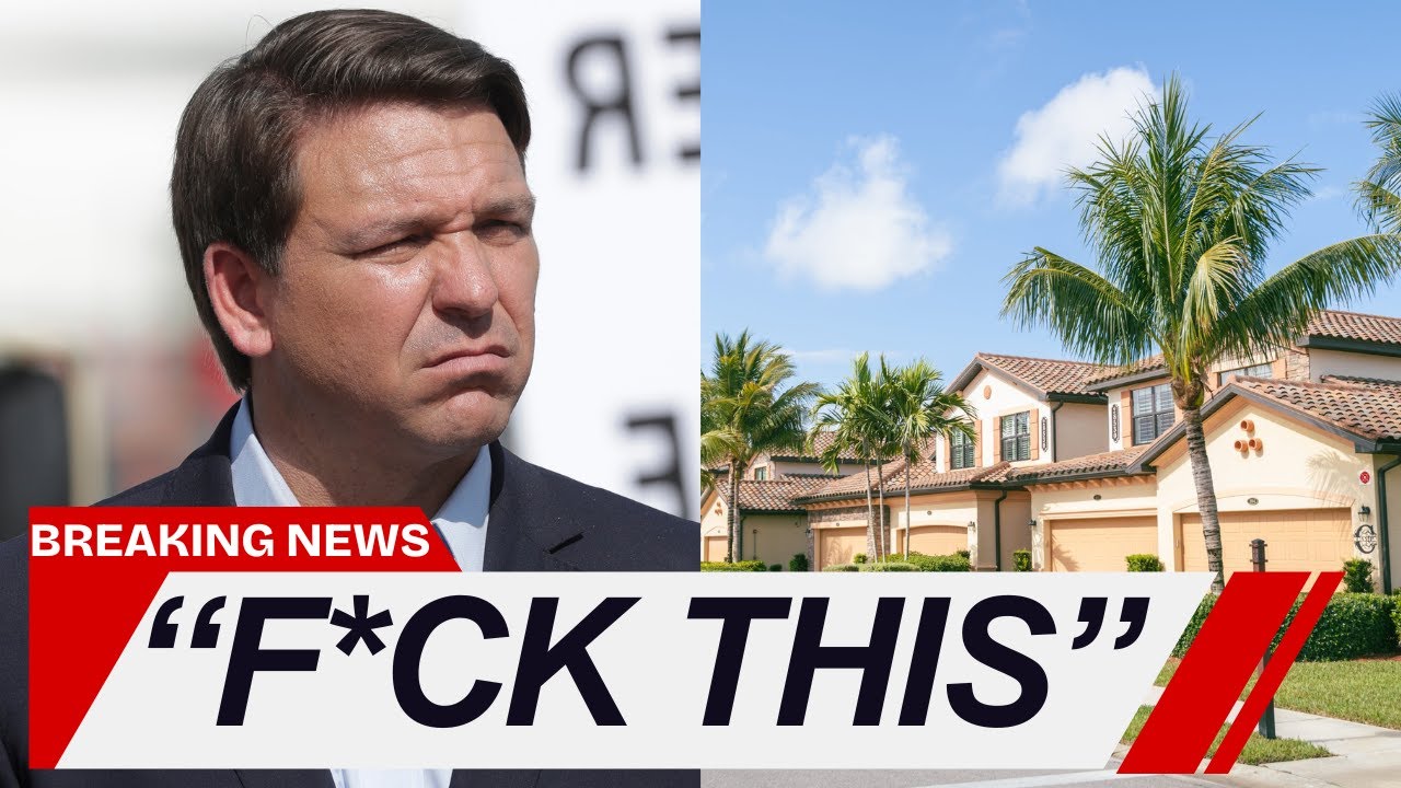 Governor Of Florida PANICS as Miami Foreign Cash Bubble COLLAPSES!