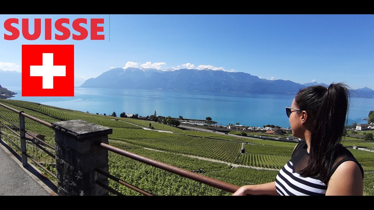Suisse: marcher dans de beaux lieux en Lausanne, Pully et Morges
