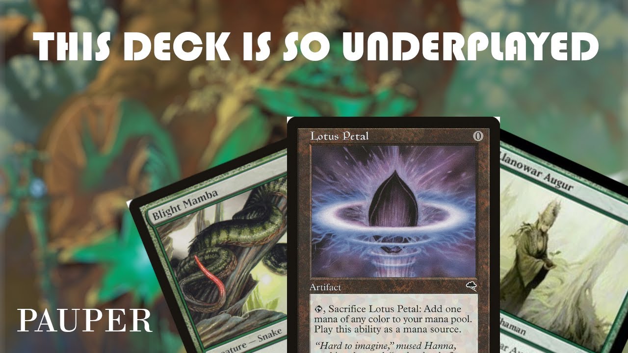 This is the most underplayed deck in Pauper! | MTGO | MTG | Infect