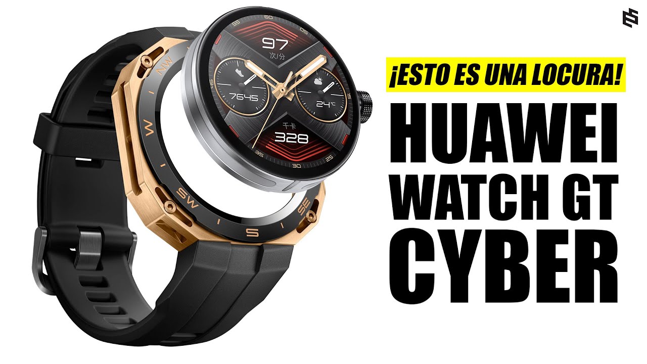 VER PARA CREER!🤯El HUAWEI WATCH GT CYBER es una LOCURA