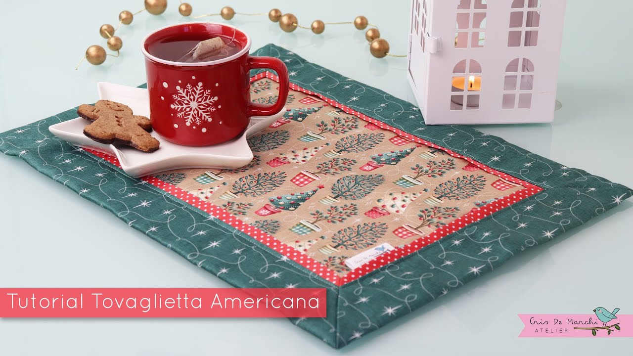Tovagliette americane - Tutorial dicembre Cris De Marchi