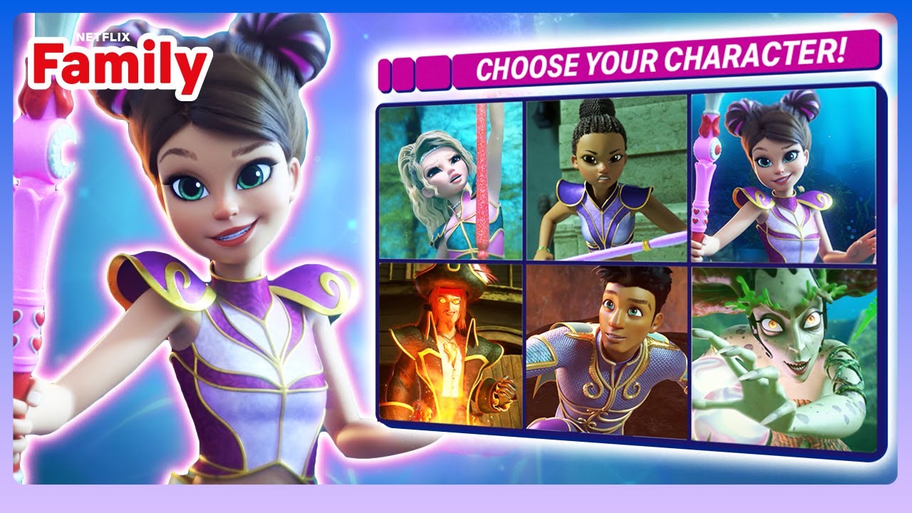 Choose Your Mermaid Warrior 🔱 Mermaid Magic | Netflix Family