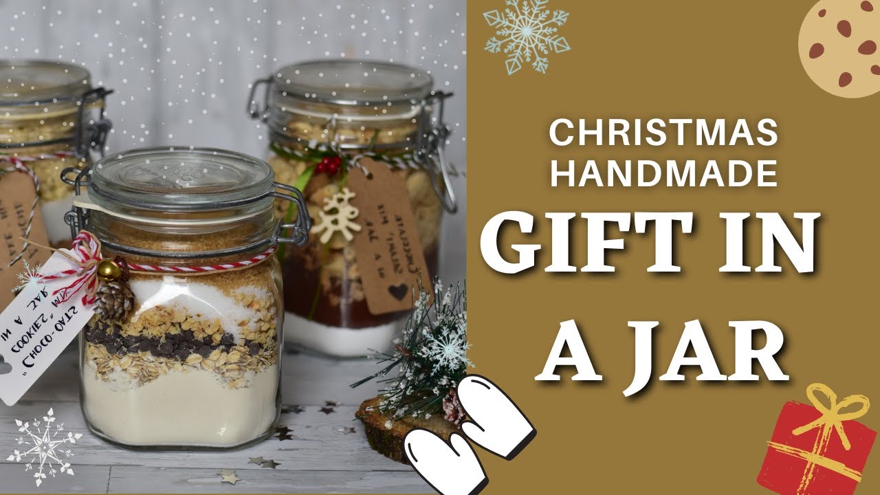 SPECIAL CHRISTMAS GIFTS: desserts in a jar that everyone will enjoy
