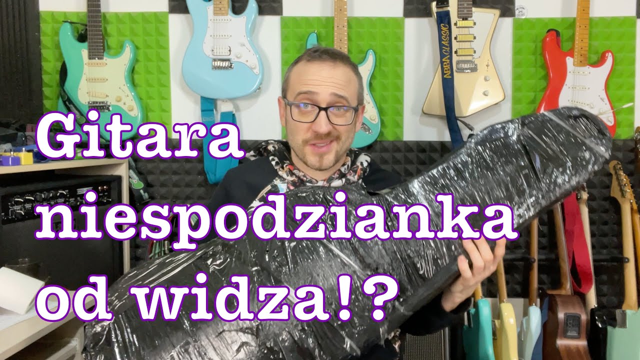 Niespodziewana paczka - Gitara od widza!!! Hohner MR-600