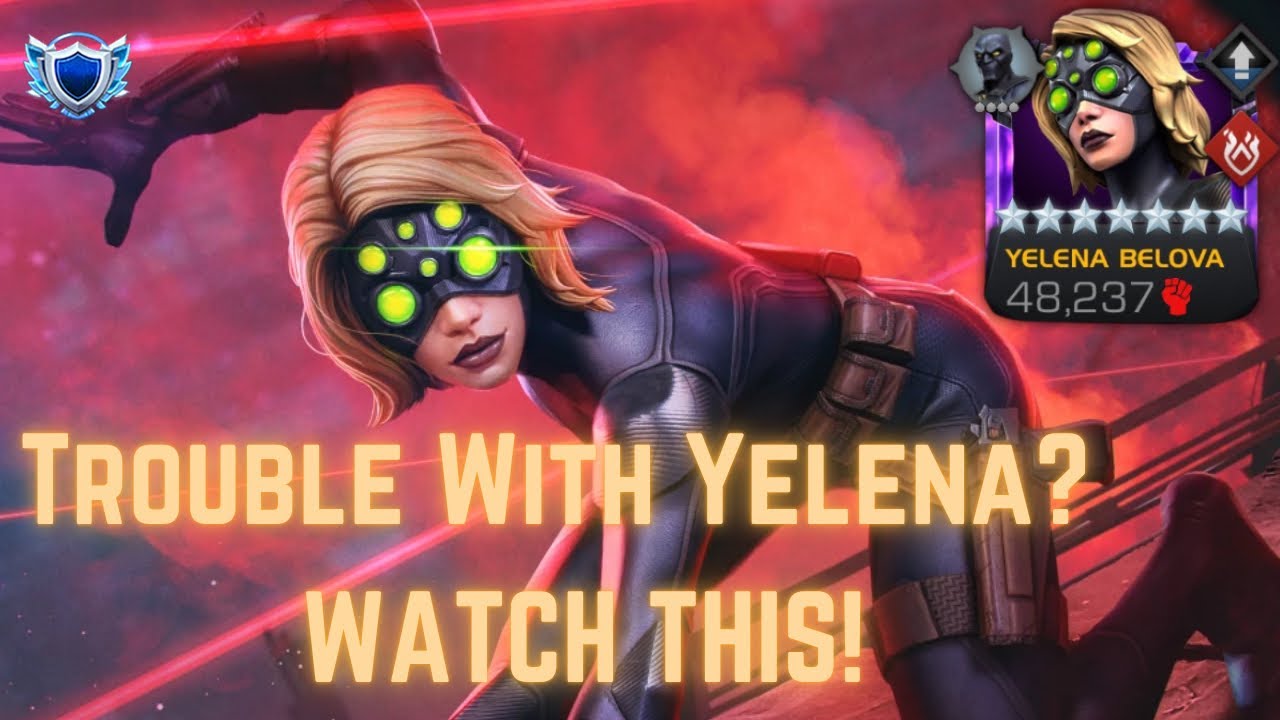 HOW TO FIGHT YELENA BELOVA - MCOC | CHAMPION BREAKDOWN