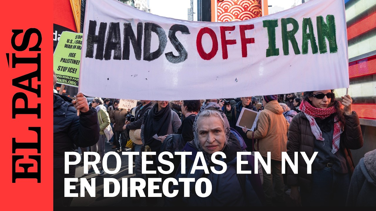 DIRECTO | Protestas en NUEVA YORK contra la guerra de EE UU en IRÁN | EL PAÍS