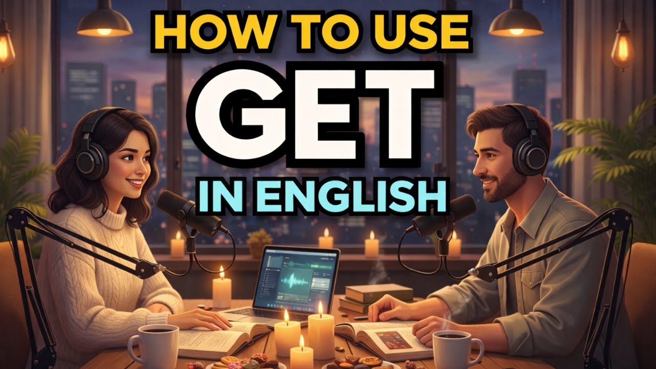 How to Use GET in English | Learn English with Real Conversations | GET Phrasal Verbs