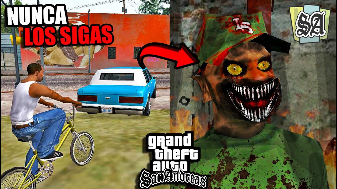 Nunca Sigas SWEET en la Mision de Tagginp Up Turf En El GTA San Andreas!! Creepypasta Loquendo 2023