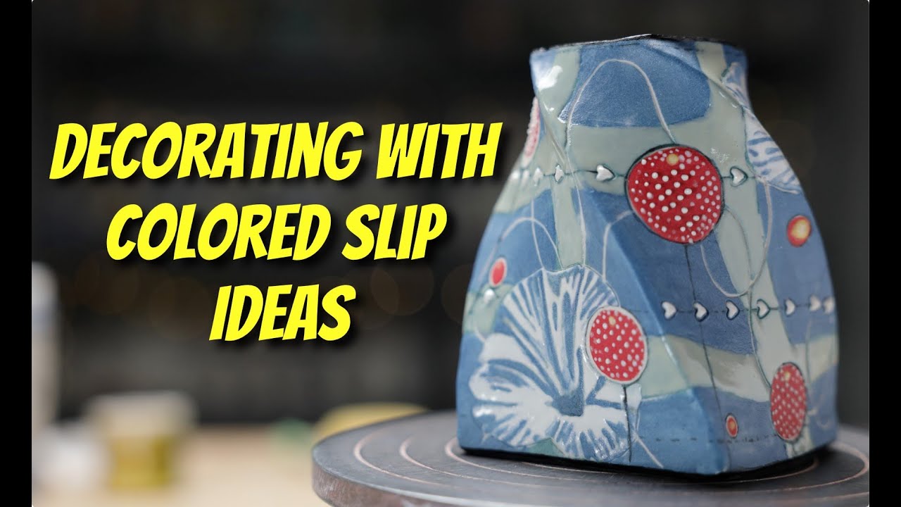 Decorating with Slips - How to MAKE and USE Slips in Pottery!